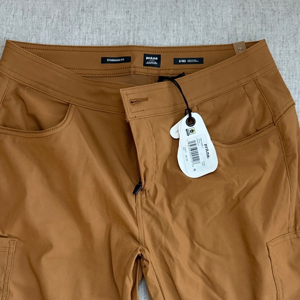 Prana Women’s Brown Jogger Pants - Picture 2 of 5
